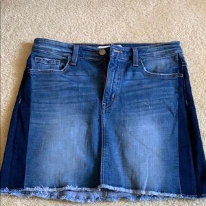 Flying Monkey Denim Skirt